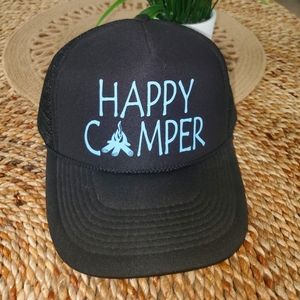 Trucker Hat "Happy Camper" adjustable